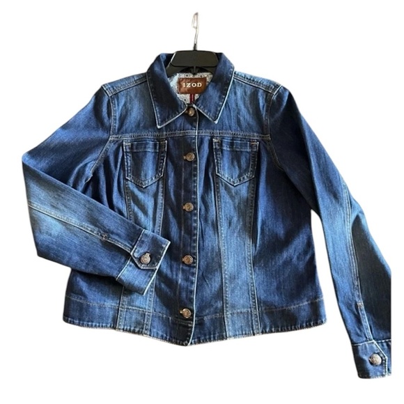 IZOD jean jacket size XLarge - Picture 1 of 12